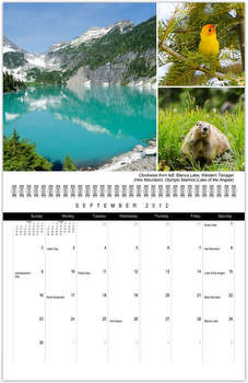 hiking with my brother 2012 hiking calendar